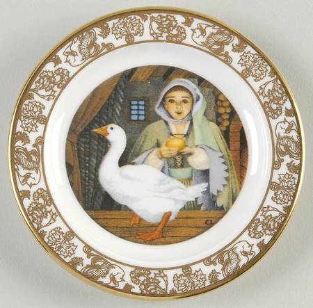 Best Loved Fairy Tales-Miniature The Goose That Laid The Golden Eggs - No Box