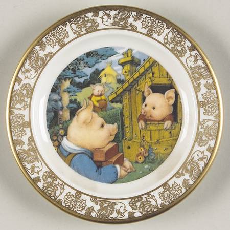 Best Loved Fairy Tales-Miniature The Three Little Pigs - No Box