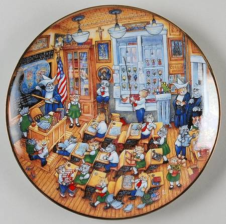 Holiday Cats Purr-Ochial School - No Box