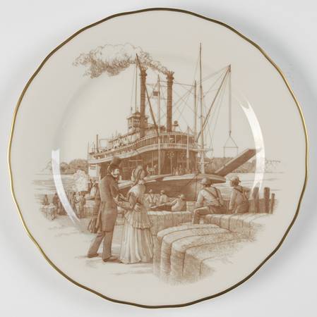 Mark Twain Traveling The River - Boxed