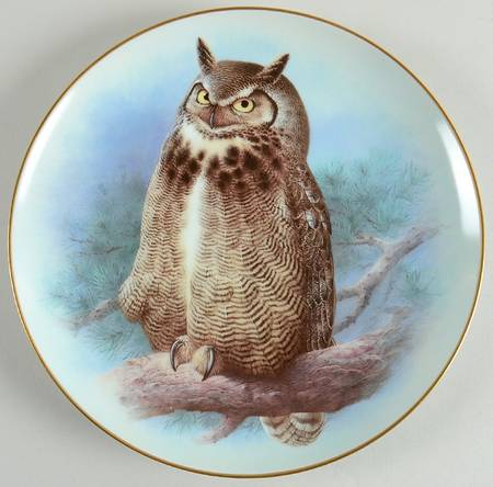 Raymond Watson Owls Great Horned Owl - No Box