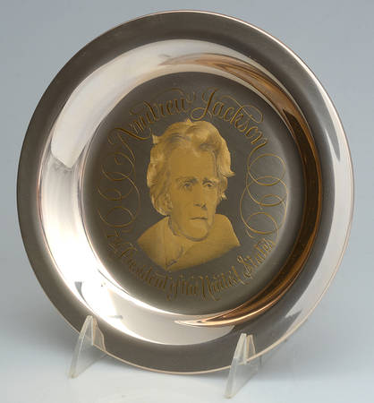 Presidential Plates Andrew Jackson-7th President - Boxed