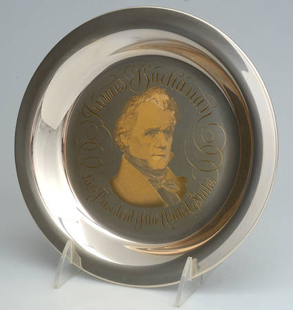 Presidential Plates James Buchanan-15th President - Boxed