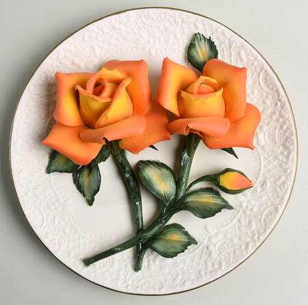 The Roses of Capodimonte by Franklin Mint