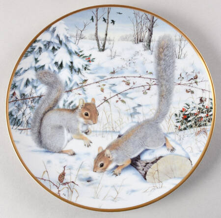 Woodland Year January-Squirreling For Nuts - No Box