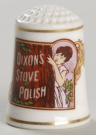 Country Store Thimbles Dixon's Stove Polish - No Box