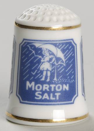 Country Store Thimbles Morton Salt - No Box