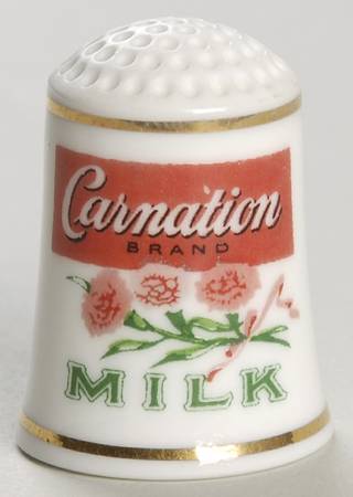 Country Store Thimbles Carnation Milk - No Box