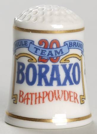 Country Store Thimbles Boraxo Bath Power - No Box