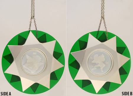Christmas Carol Ornaments Angels We Have Heard On High - Boxed