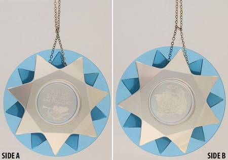 Christmas Carol Ornaments Rise Up Shepherd And Follow - With Box