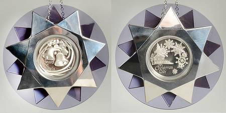 Christmas Carol Ornaments I Heard The Bells - Boxed