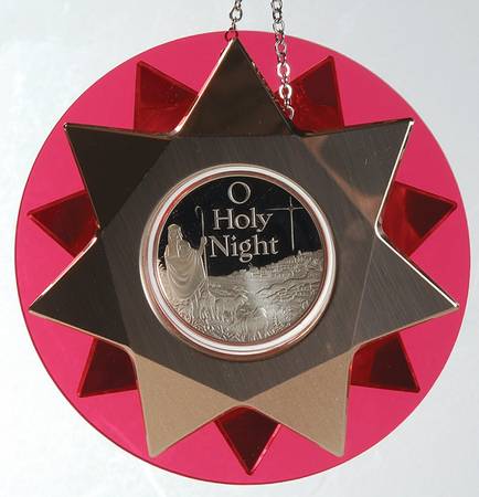 Christmas Carol Ornaments O Holy Night - Boxed