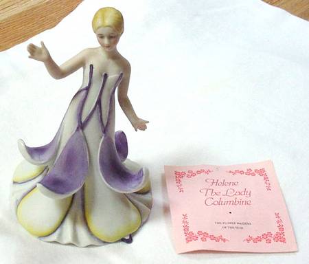 Flower Maidens of the Year by Franklin Mint