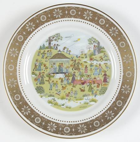 Hometown Memories by Franklin Mint