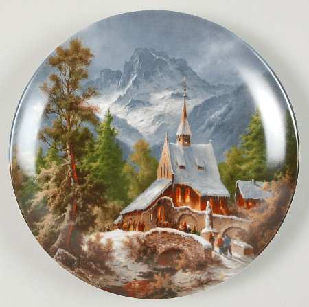 Muninger's Romantic Winter Impressions On The Way To Church - Boxed