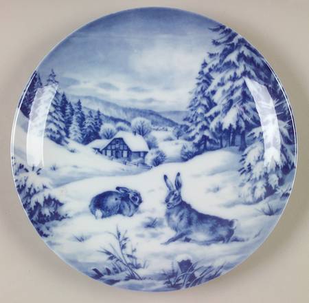 Christmas Plate by Furstenberg