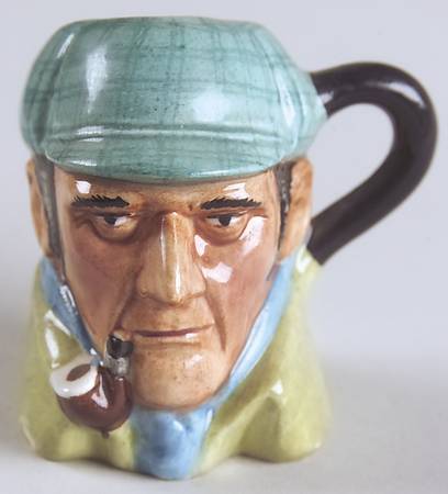 Mini Character Jugs Sherlock Holmes - Boxed