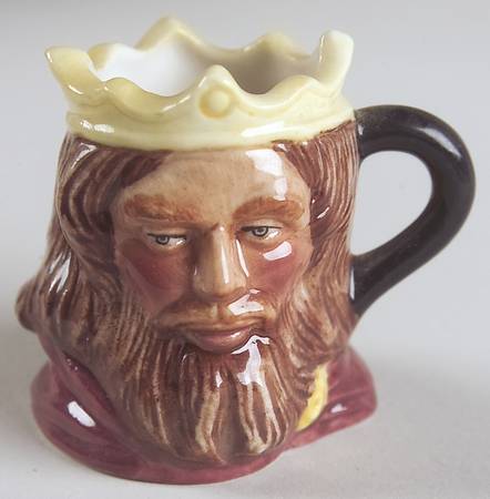 Mini Character Jugs King Arthur - No Box