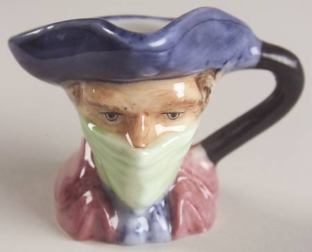 Mini Character Jugs Dick Turpin - No Box