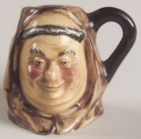 Mini Character Jugs Friar Tuck - No Box