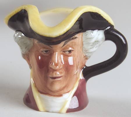 Mini Character Jugs by Franklin Mint