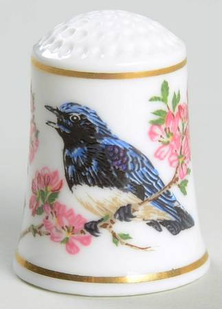 Songbirds of The World-Thimbles Blue And White Flycatcher - No Box