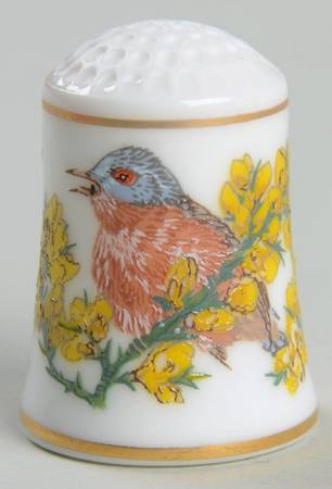 Songbirds of The World-Thimbles Dartford Warbler - No Box