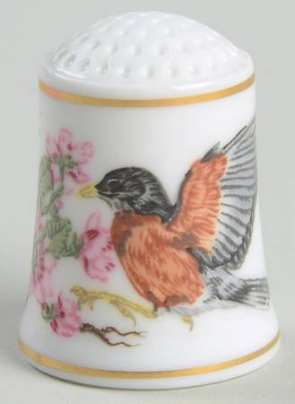 Songbirds of The World-Thimbles American Robin - No Box