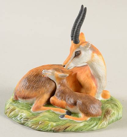 Endangered Mother & Baby Animals Cuvier's Gazelle - Boxed