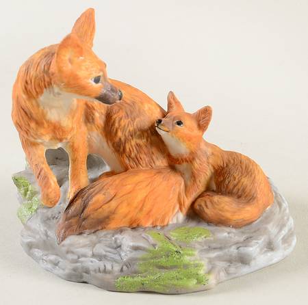 Endangered Mother & Baby Animals Joaquin Kit Fox - Boxed