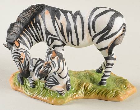 Endangered Mother & Baby Animals Mountain Zebra - Boxed