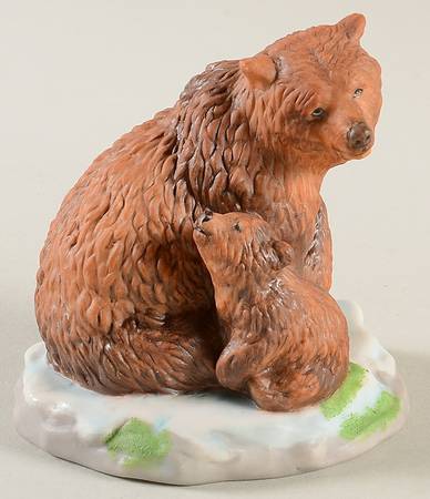 Endangered Mother & Baby Animals Grizzly Bear - Boxed