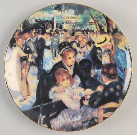 The Masterpieces of Impressionism Le Moulin De La Galette-Renoir - No Box