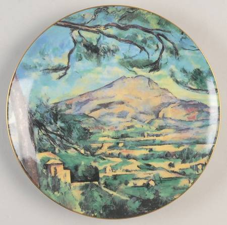 The Masterpieces of Impressionism La Montagne Sainte-Victoire-Paul Cezanne - No Box