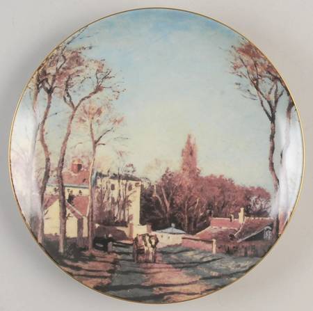 The Masterpieces of Impressionism Village Of Voisin-C. Pissarro - No Box