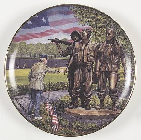 Vietnam Veterans Memorial Touching The Memory - No Box