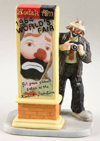 Emmett Kelly Jr Miniature Kodak's Clown New York World's Fair 1964 - Boxed