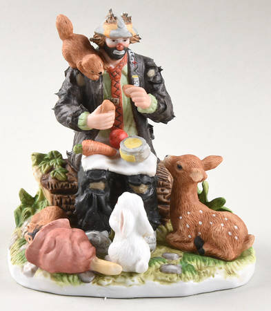Emmett Kelly Jr Miniature Forest Friends - Boxed