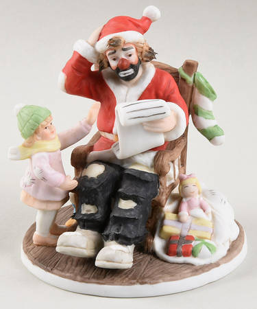 Emmett Kelly Jr Miniature Spirit Of Christmas Vii - Boxed
