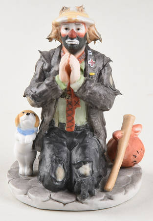 Emmett Kelly Jr Miniature Amen - Boxed
