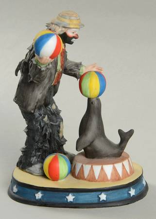 Emmett Kelly Jr Miniature The Entertainers - Boxed