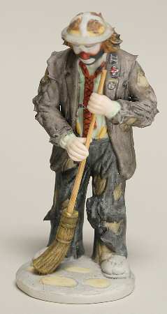 Emmett Kelly Jr Miniature In The Spotlight - Boxed