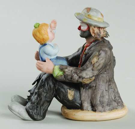 Emmett Kelly Jr Miniature Emmett's Fan - Boxed
