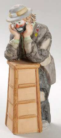 Emmett Kelly Jr Miniature Why Me? - Boxed