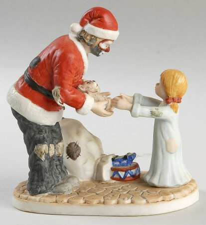 Emmett Kelly Jr Miniature Spirit Of Christmas I - Boxed