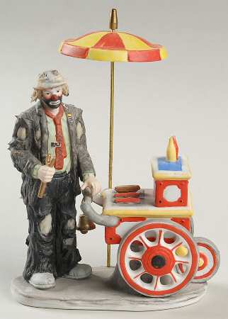 Emmett Kelly Jr Miniature Wheeler Dealer - Boxed