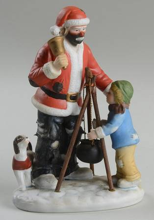 Emmett Kelly Jr Miniature Spirit Of Christmas - Boxed