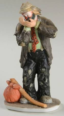 Emmett Kelly Jr Miniature The Toothache - Boxed