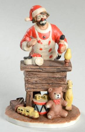 Emmett Kelly Jr Miniature Spirit Of Christmas V - Boxed